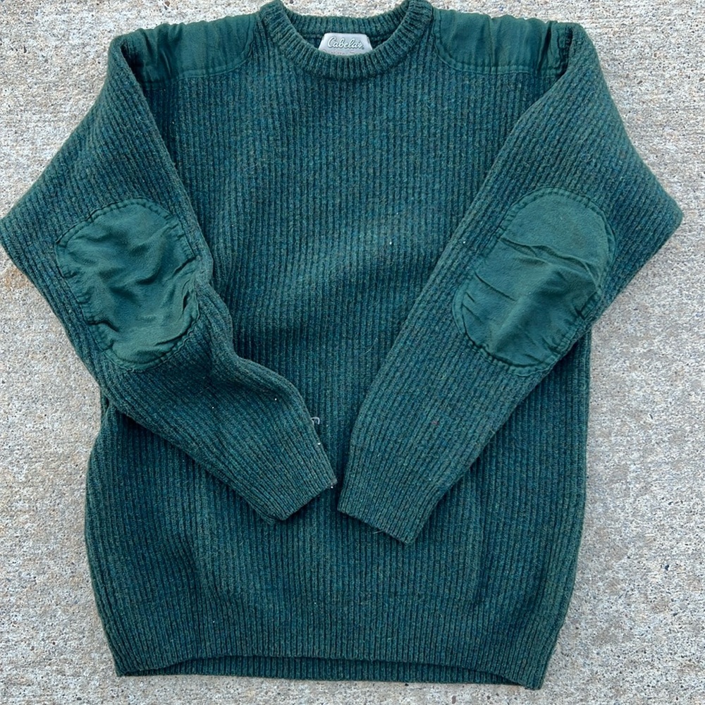 Green Cabelas Size : large